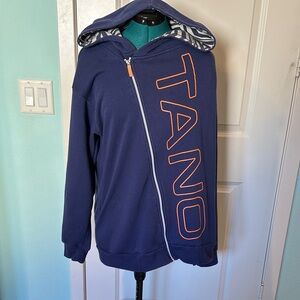 Our Universe Star Wars Ahsoka Tano Navy and Orange Diagonal Zip Hoodie